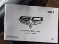 2013 Chevrolet Corvette Grand Sport Coupe Books/Manuals