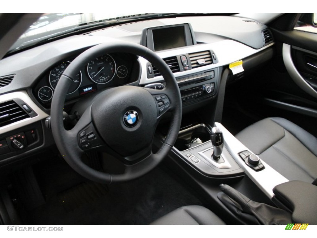 2013 3 Series 328i xDrive Sedan - Jet Black / Black photo #8