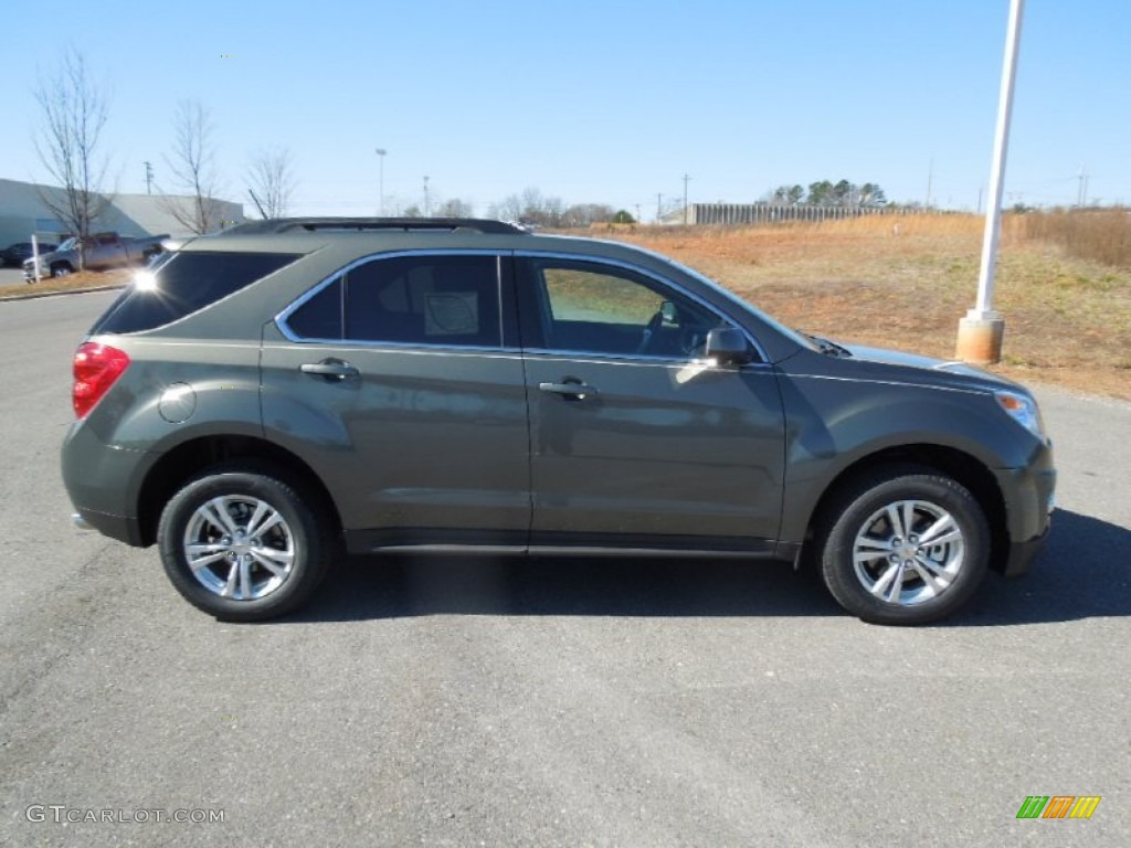 Steel Green Metallic 2013 Chevrolet Equinox LT Exterior Photo #76977281