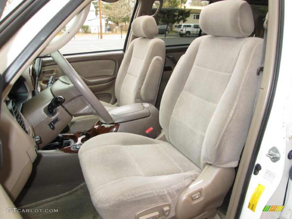 Oak Interior 2002 Toyota Sequoia SR5 4WD Photo #76977481