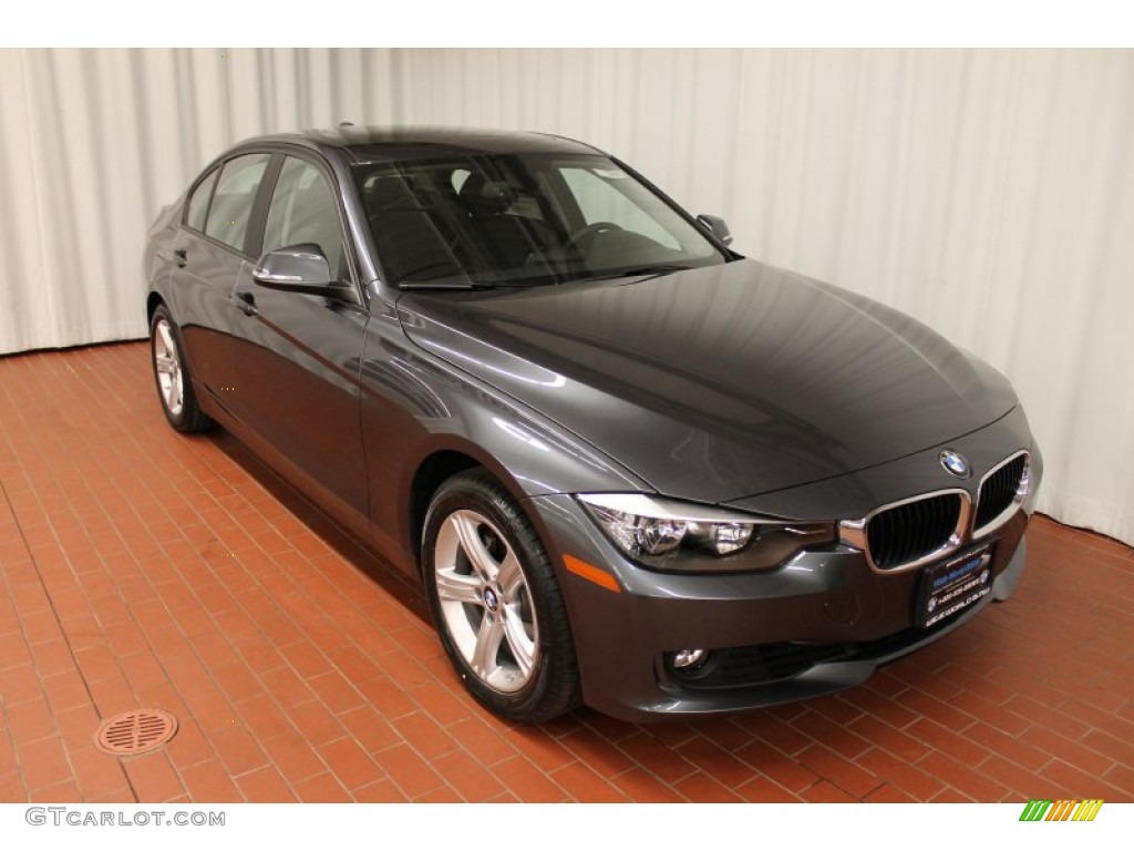 2013 3 Series 328i xDrive Sedan - Mineral Grey Metallic / Black photo #2