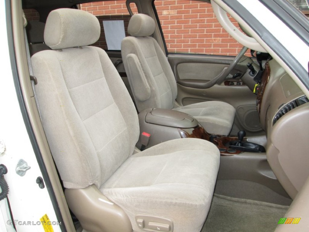 2002 Toyota Sequoia SR5 4WD Front Seat Photos