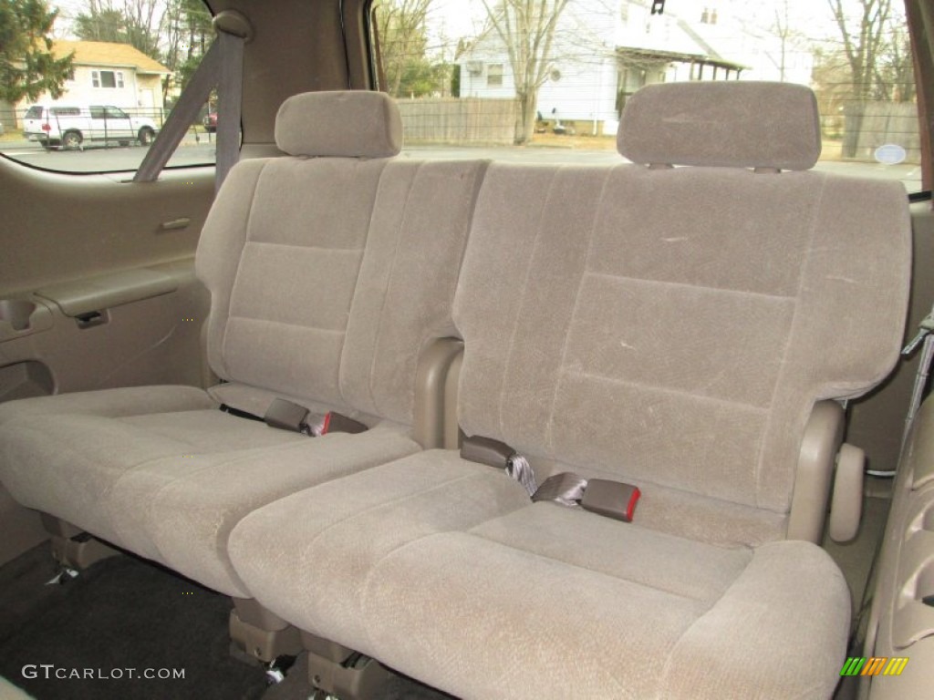 2002 Toyota Sequoia SR5 4WD Rear Seat Photos