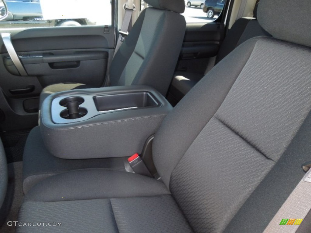 2013 Silverado 1500 LS Crew Cab - Summit White / Dark Titanium photo #9