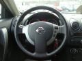 Black 2010 Nissan Rogue S AWD 360 Value Package Steering Wheel
