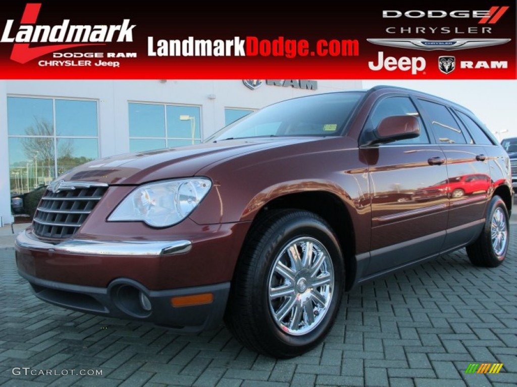 2007 Pacifica Touring - Cognac Crystal Pearl / Dark Khaki/Light Graystone photo #1