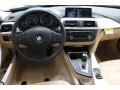 2013 BMW 3 Series Veneto Beige Interior Dashboard Photo