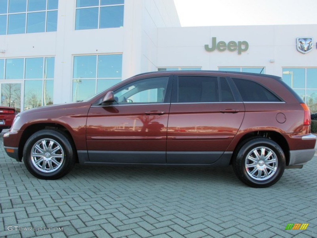 2007 Pacifica Touring - Cognac Crystal Pearl / Dark Khaki/Light Graystone photo #2