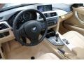 Veneto Beige Prime Interior Photo for 2013 BMW 3 Series #76977901
