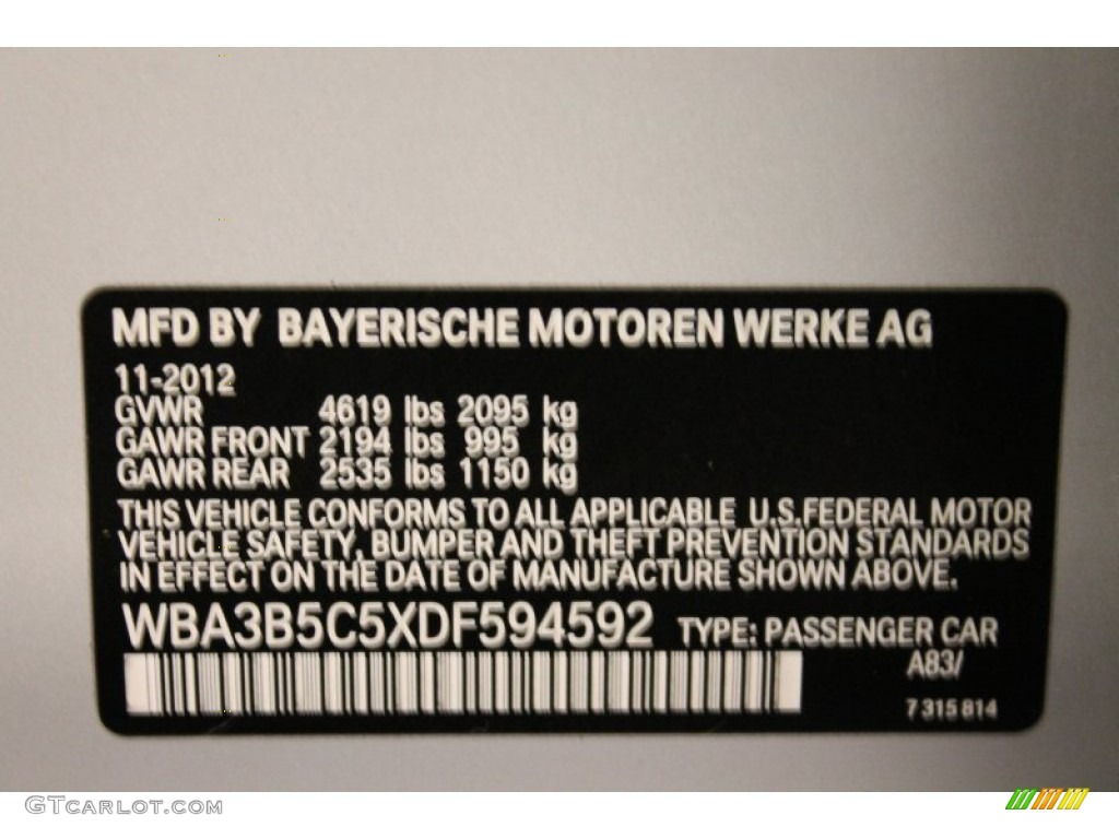 2013 3 Series 328i xDrive Sedan - Glacier Silver Metallic / Black photo #16