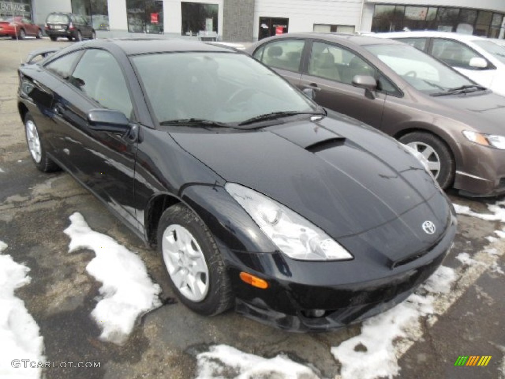 2004 Celica GT - Carbon Blue / Black photo #1