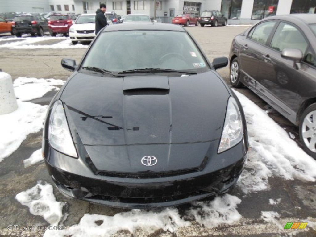 2004 Celica GT - Carbon Blue / Black photo #2