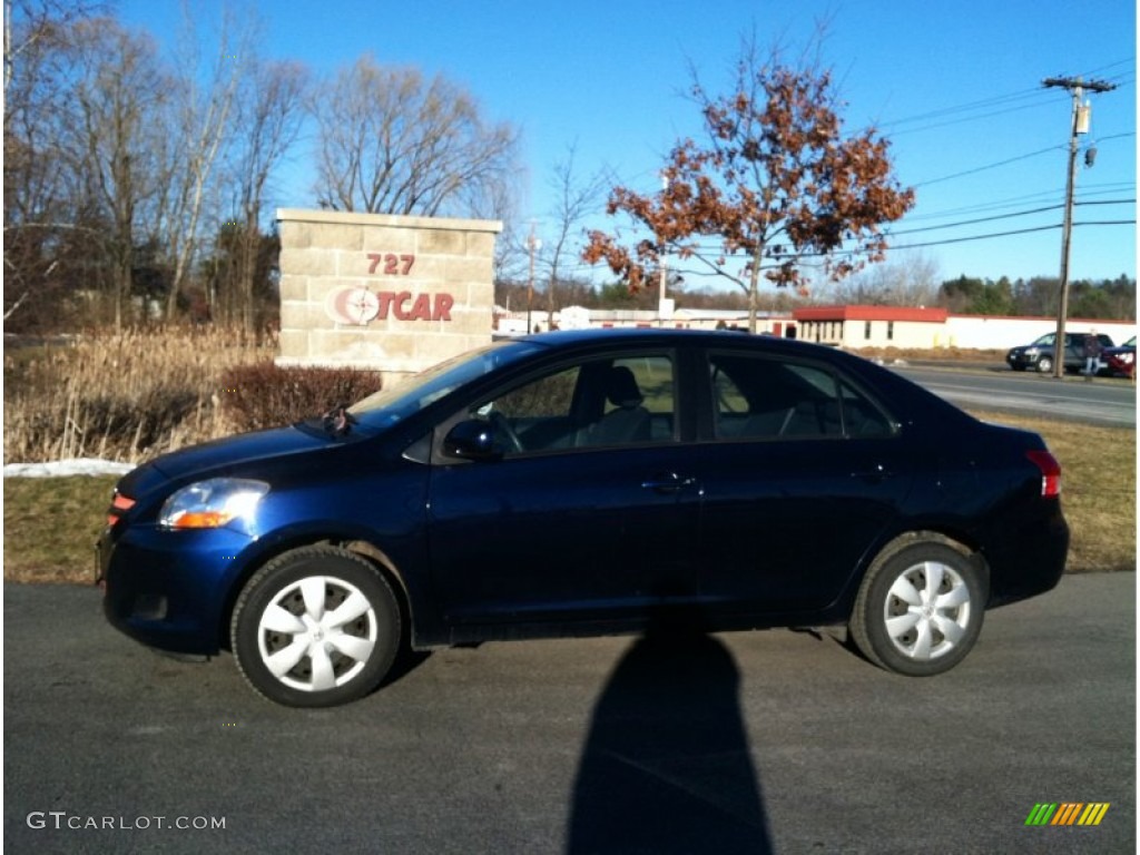 Nautical Blue Metallic Toyota Yaris