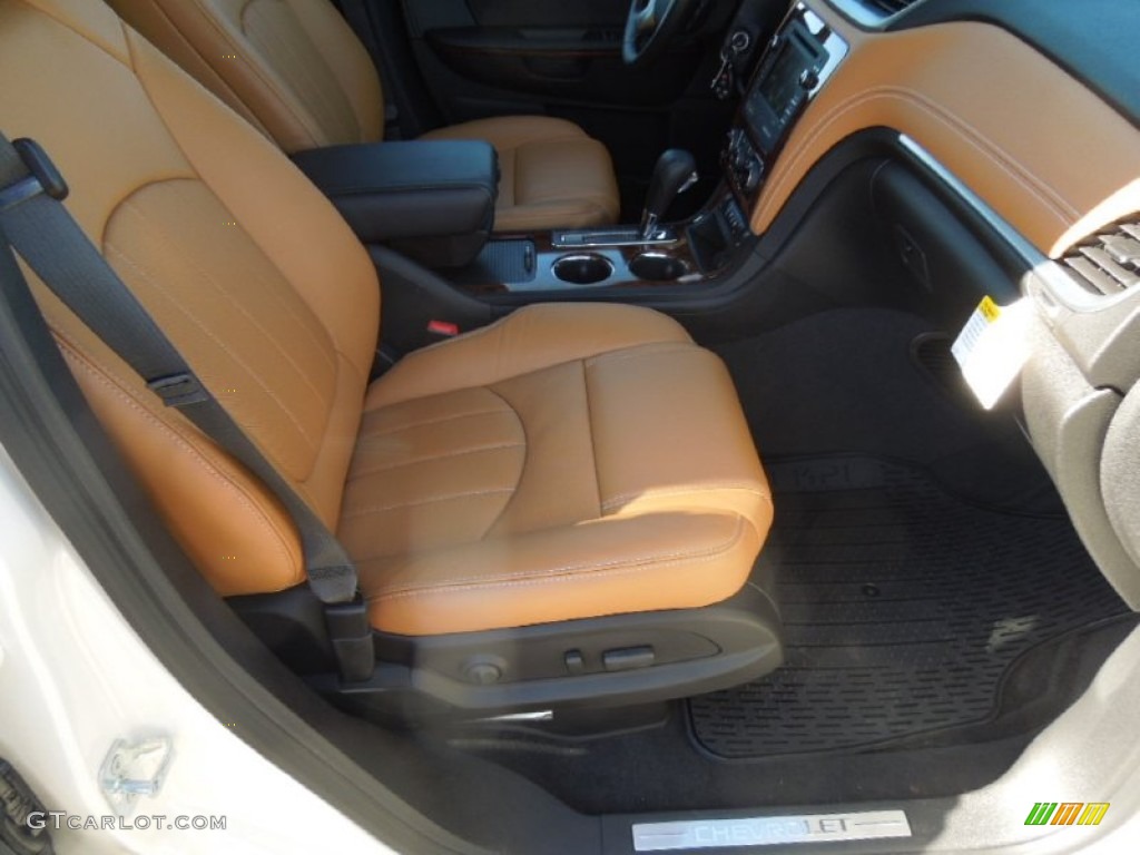 2013 Chevrolet Traverse LTZ Front Seat Photo #76978761