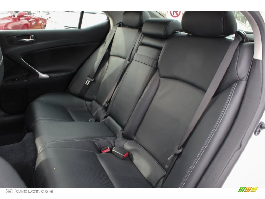 2010 Lexus IS 250 AWD Rear Seat Photo #76979479