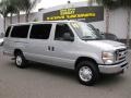 2008 Silver Metallic Ford E Series Van E350 Super Duty XLT 15 Passenger  photo #1