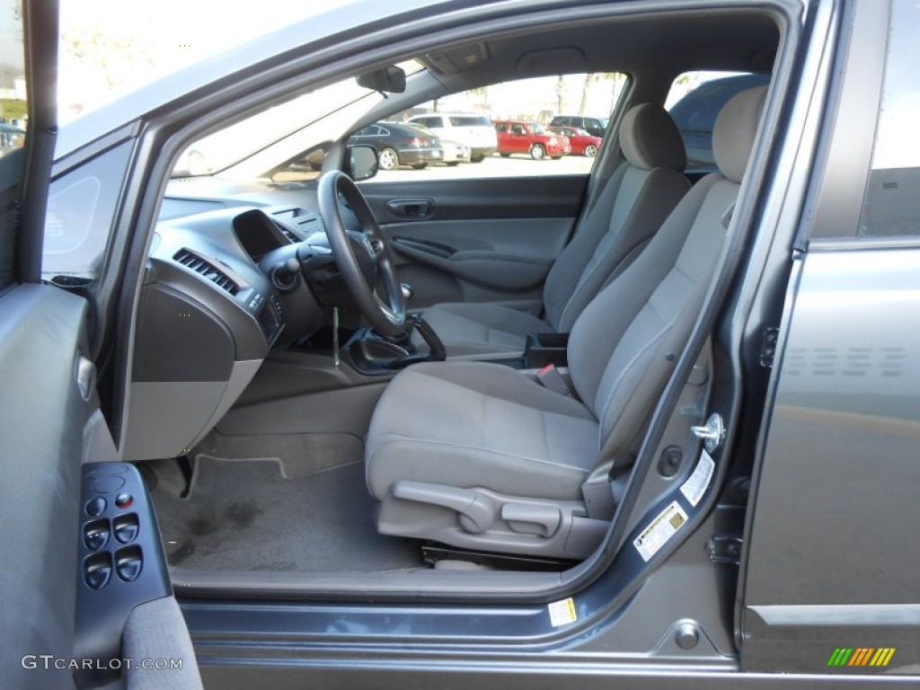 Gray Interior 2010 Honda Civic DX-VP Sedan Photo #76980991
