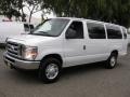 Oxford White - E Series Van E350 XLT Passenger Extended Photo No. 3