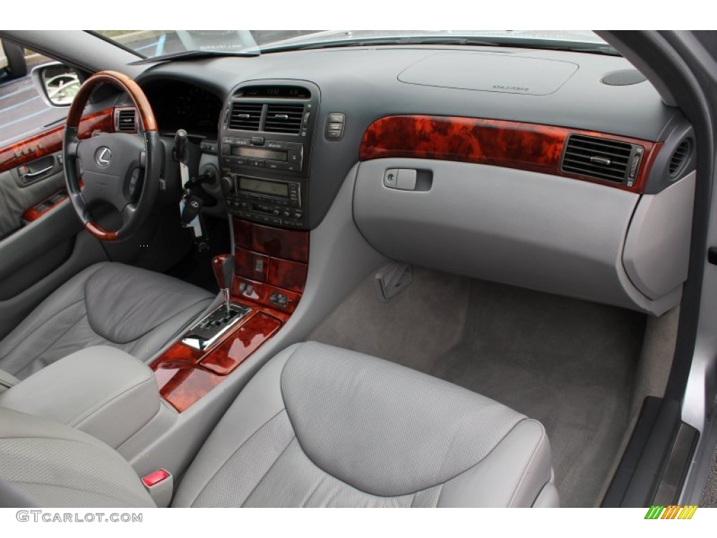 2005 Lexus LS 430 Sedan Ash Dashboard Photo #76981666