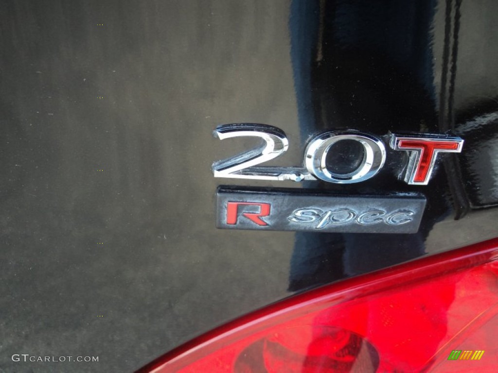 2011 Genesis Coupe 2.0T R Spec - Bathurst Black / Black Leather/Red Cloth photo #25