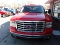 2009 Fire Red GMC Sierra 3500HD SLE Crew Cab 4x4 Dually  photo #28