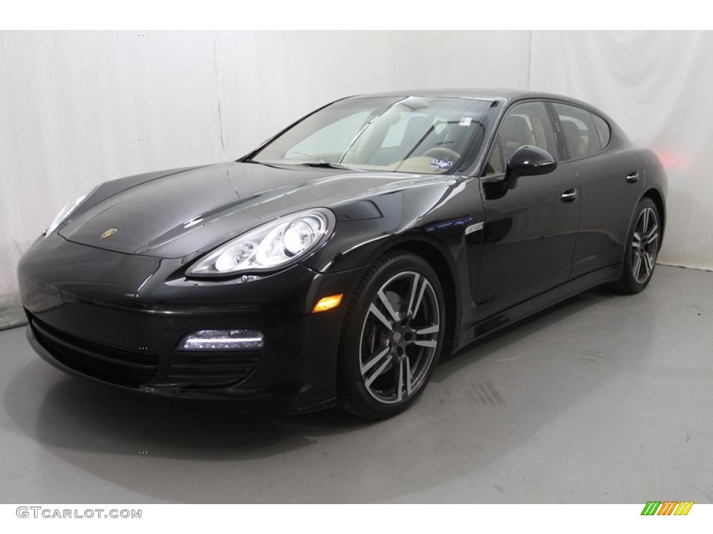 Black 2012 Porsche Panamera V6 Exterior Photo #76982758