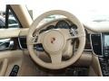 Luxor Beige Steering Wheel Photo for 2012 Porsche Panamera #76982833
