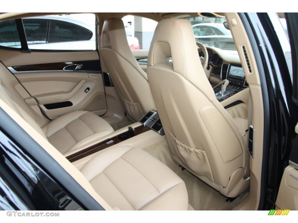 Luxor Beige Interior 2012 Porsche Panamera V6 Photo #76983059