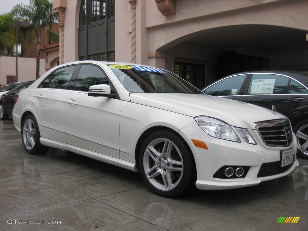 Arctic White 2010 Mercedes-Benz E 350 Sedan Exterior Photo #76983808