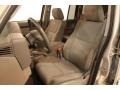 2007 Jeep Commander Khaki Interior Front Seat Photo