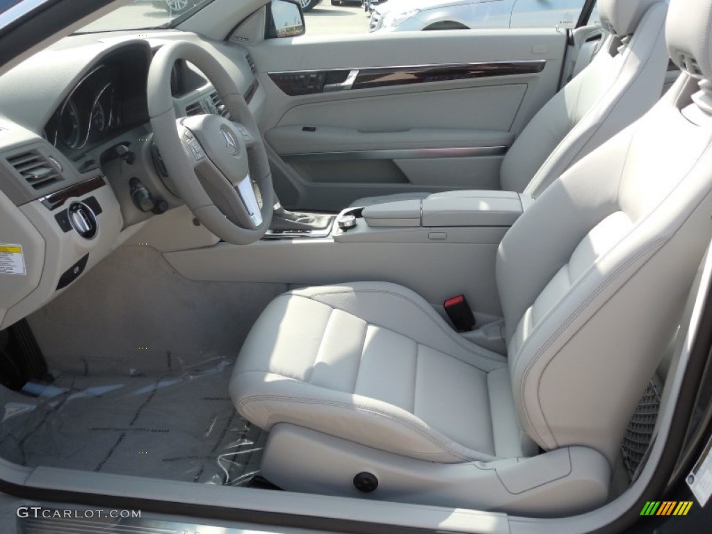 Ash/Dark Grey Interior 2013 Mercedes-Benz E 350 Cabriolet Photo #76984102