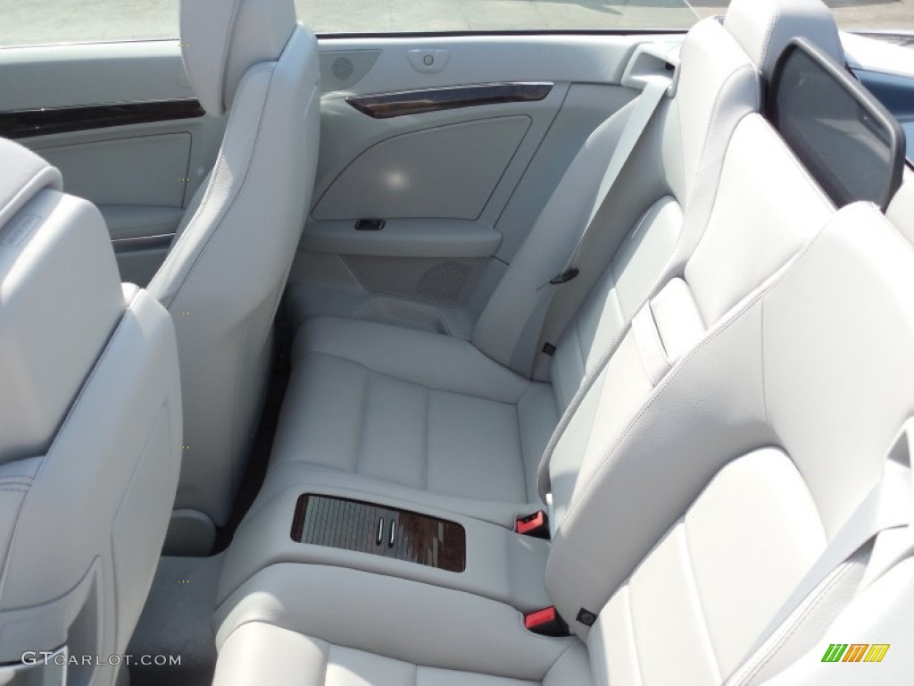 Ash/Dark Grey Interior 2013 Mercedes-Benz E 350 Cabriolet Photo #76984109