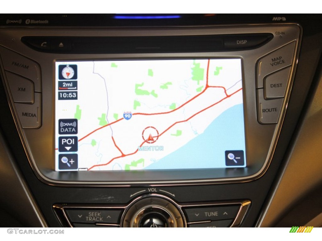 2012 Elantra Limited - Desert Bronze / Beige photo #22