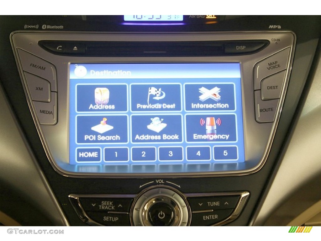2012 Elantra Limited - Desert Bronze / Beige photo #23