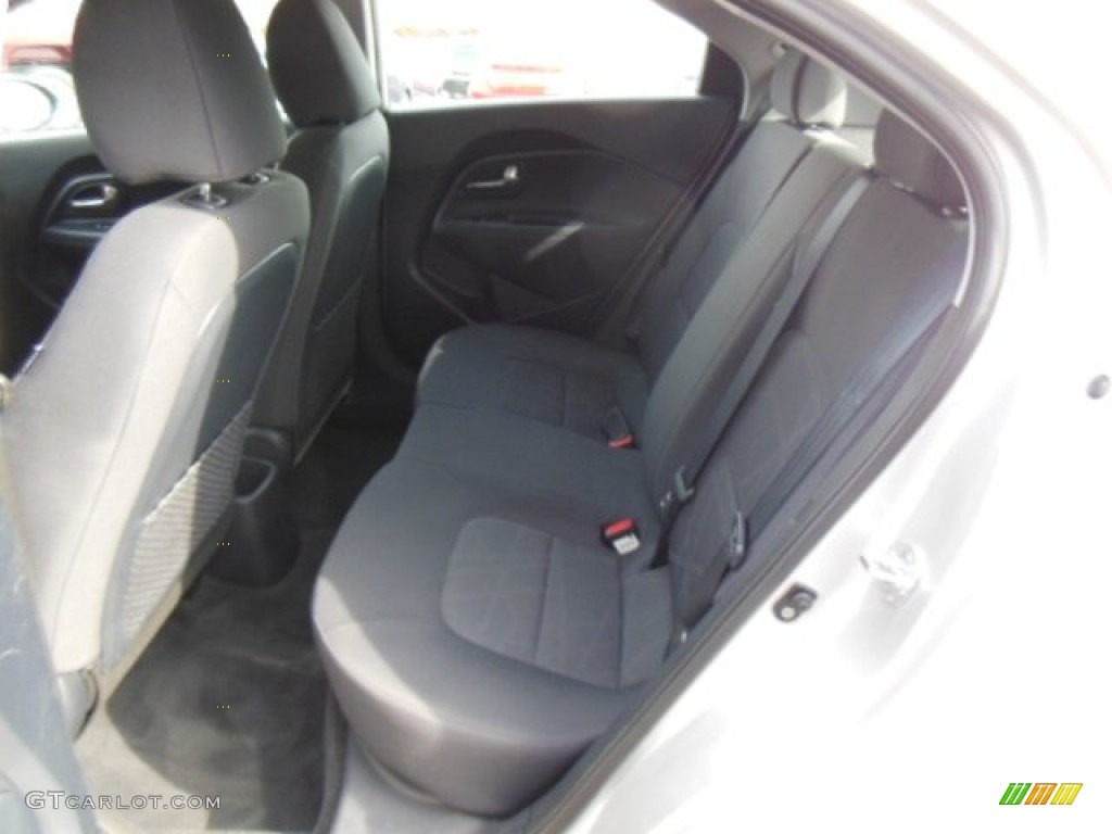 2012 Kia Rio Rio5 LX Hatchback Rear Seat Photos