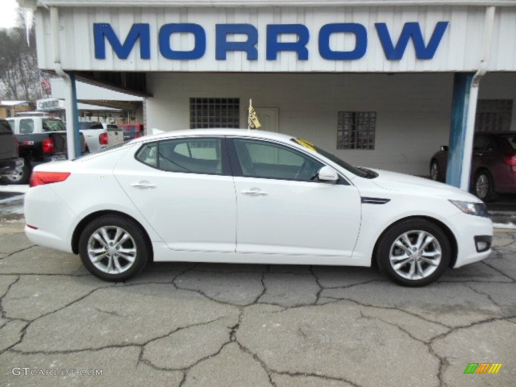 Snow White Pearl Kia Optima