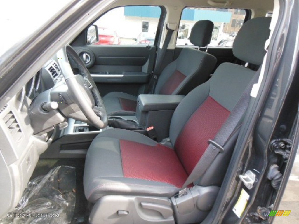 Dark Slate Gray/Red Interior 2011 Dodge Nitro Detonator 4x4 Photo #76985145