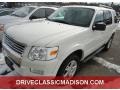 2010 White Suede Ford Explorer XLT 4x4  photo #1