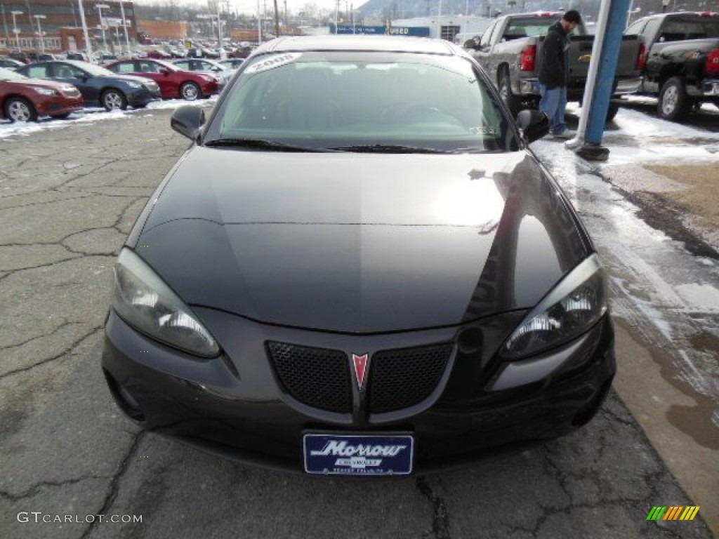 2008 Grand Prix Sedan - Dark Mocha Metallic / Ebony photo #3