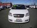 2010 Summit White Chevrolet Aveo LT Sedan  photo #2