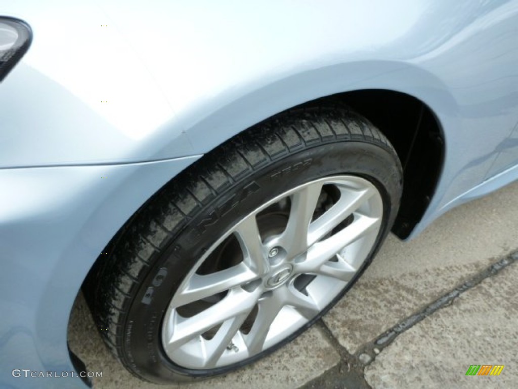 2012 IS 250 AWD - Cerulean Blue / Ecru photo #12