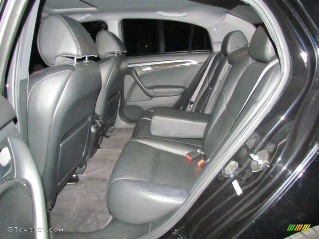 Ebony Interior 2008 Acura TL 3.2 Photo #76988448