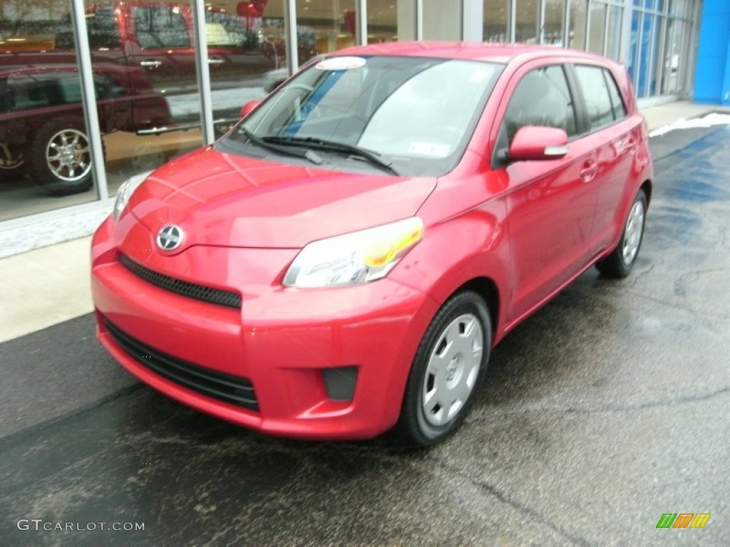 2008 xD  - Hot Lava Orange / Charcoal Gray photo #1