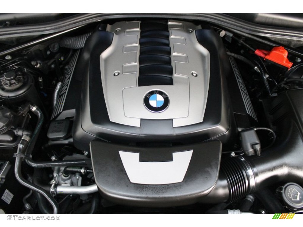 2007 BMW 5 Series 550i Sedan 4.8 Liter DOHC 32-Valve VVT V8 Engine Photo #76989088