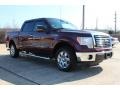 2010 Royal Red Metallic Ford F150 XLT SuperCrew  photo #2