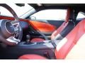 Inferno Orange/Black 2011 Chevrolet Camaro SS/RS Coupe Interior Color