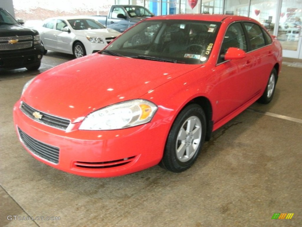 Victory Red 2009 Chevrolet Impala LT Exterior Photo #76989381