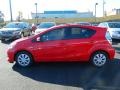 Absolutely Red - Prius c Hybrid Two Photo No. 6