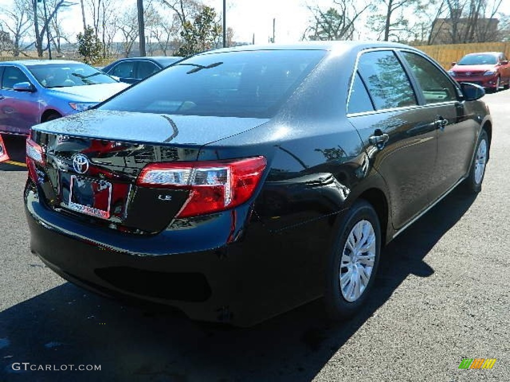 2013 Camry LE - Attitude Black Metallic / Ash photo #3