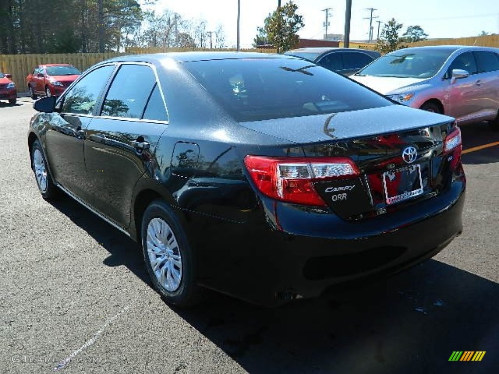 2013 Camry LE - Attitude Black Metallic / Ash photo #5